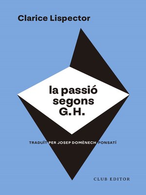 cover image of La passió segons G. H